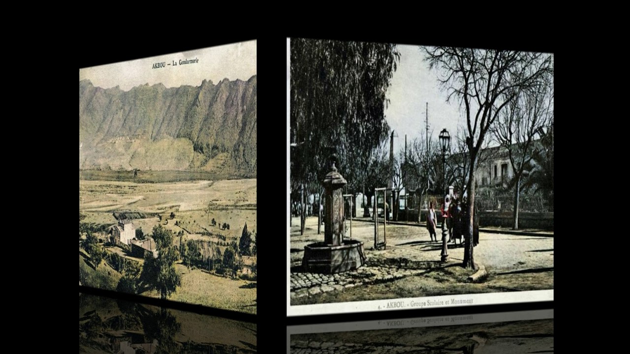 🇩🇿 Photos Anciennes de La Ville de Akbou 1900/1930  /صور قديمة لمدينة اقبو ولاية بجاية 1900/1930