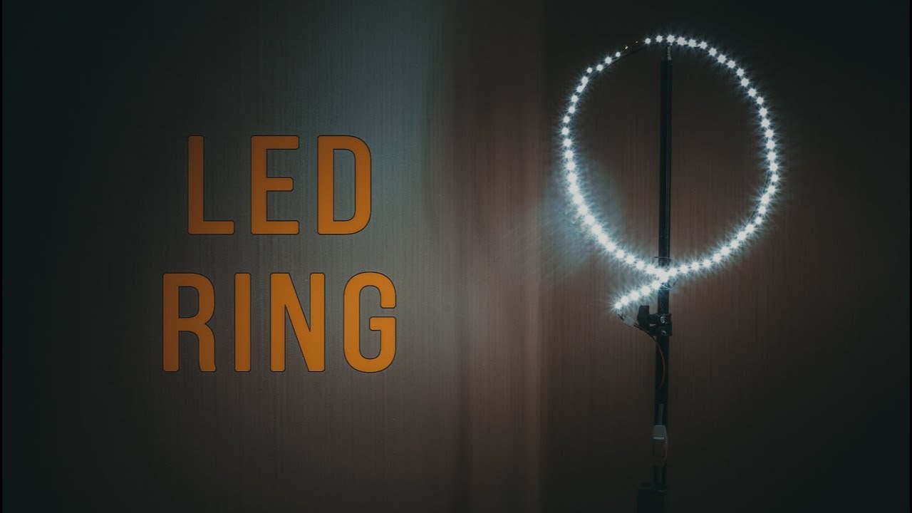 DIY Photo LED RING LIGHT YouTube