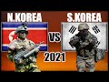 North Korea vs South Korea Military Power Comparison 2021