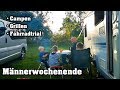 Mnnerwochenende wohnwagencamping fahrradtrial  vlog  abo spezial  hobbyfamilie