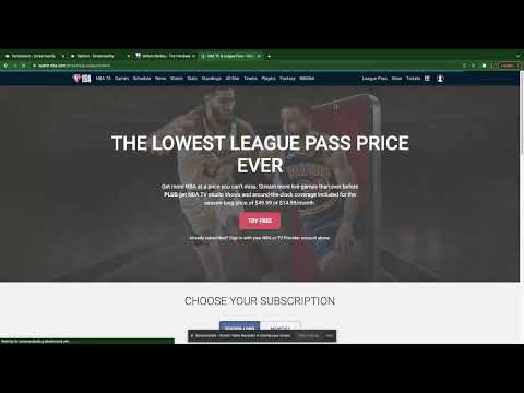 How to Subscribe and Navigate NBA League Pass