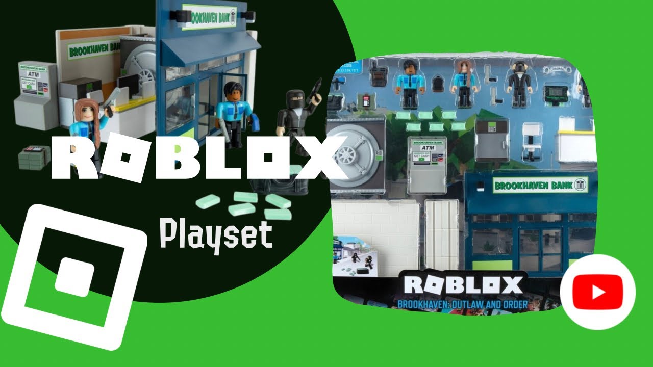 Roblox Brookhaven: Outlaw and Order Playset