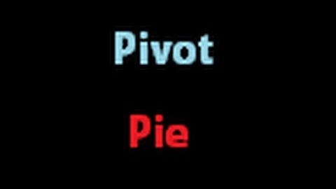 Pivot Pie: Starting Somewhere (Ep. 1)