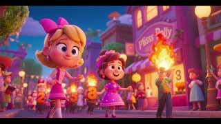 Miss Polly’s Firelight Counting Parade | Fun Counting Song for Kids