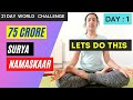 75 Crore SuryaNamaskaar | Day 1 | World Record | Ministry of Ayush