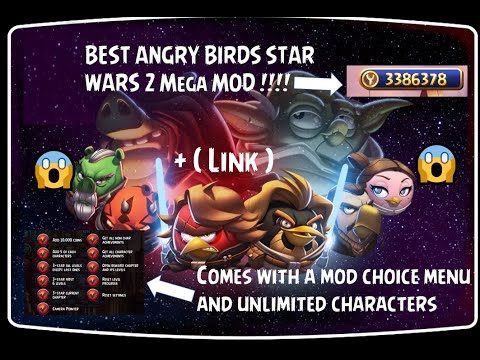 Angry Birds Star Wars 2 MOD Unlimited Coins And All Characters! + (LINK)