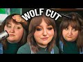 How to style a wolf haircut  bangs  shag hair tutorial