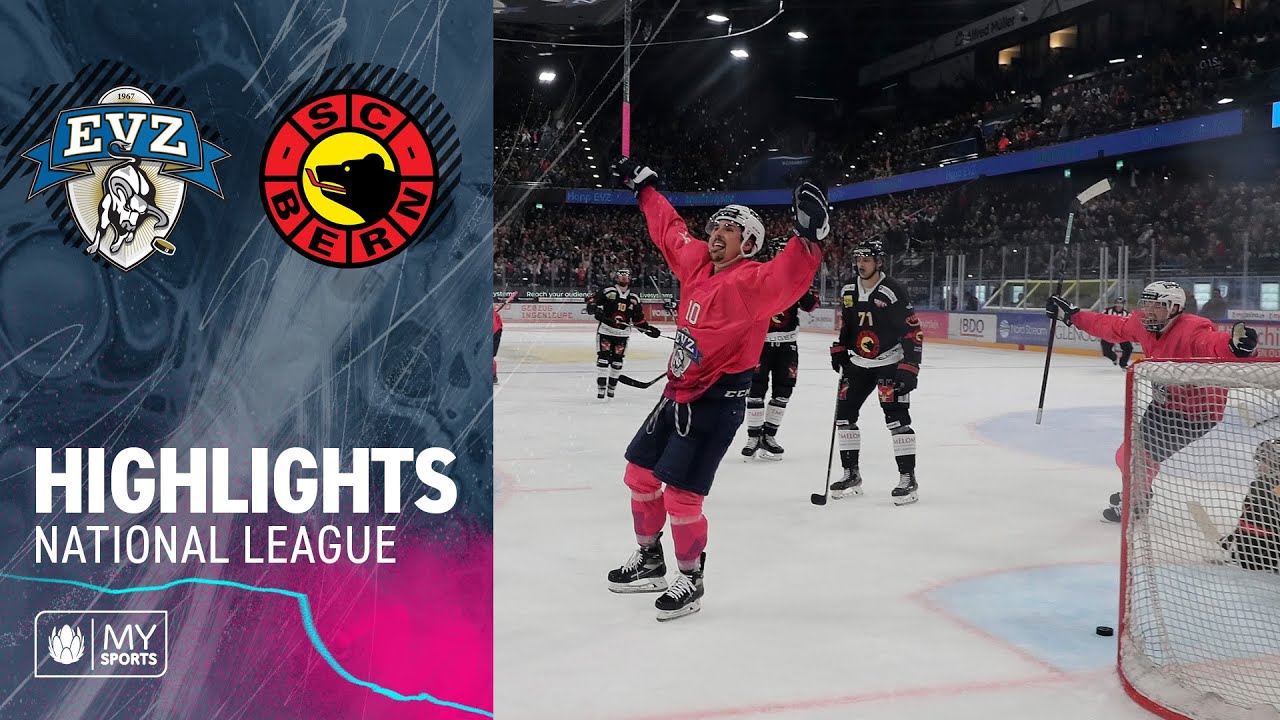 Highlights EVZ vs SC Bern 52 EV Zug