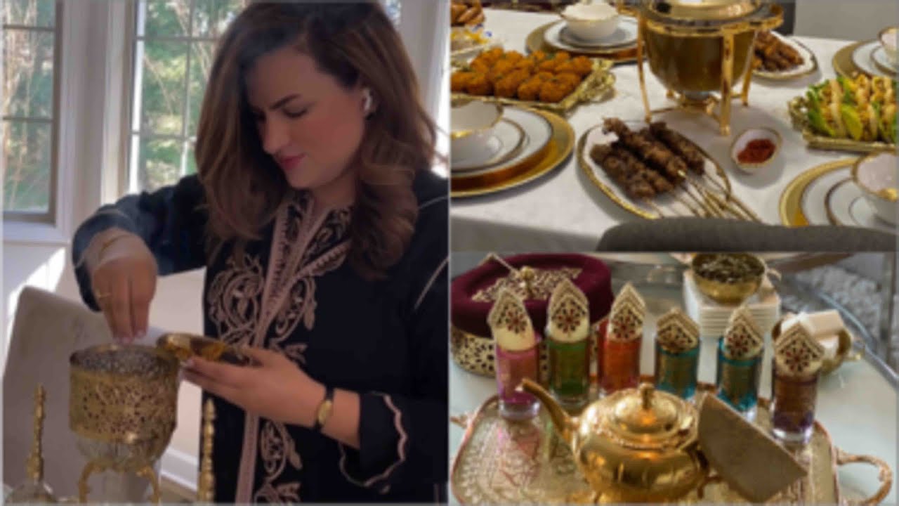 طاولة الفطور بشهيوات ساهلين والبنة ياسلام