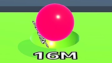 Ball Run Infinity Number Up To (128M, 256M, 512M, 1024M) ! All Levels Gameplay Part 285 android, ios
