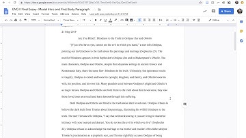 MLA Headings and Transitions