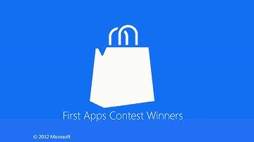Windows 8 Consumer Preview - First Apps Contest Winners