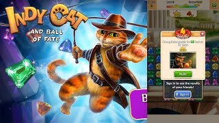 Indy Cat Match 3 Level 4 HD 1080p screenshot 3