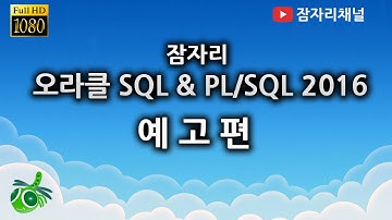 예고편 : 오라클 강좌 잠자리채널 Jamjalee Oracle SQL & PL/SQL Tutorial