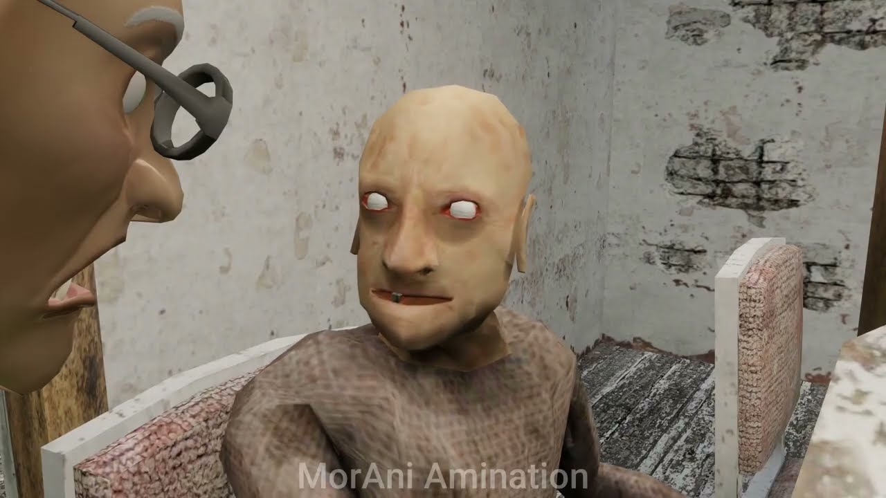 Granny Doctor vs Mini Baldi Pacient vs Doctor Grandpa funny real life animation