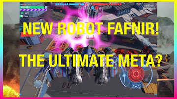 NEW ROBOT FAFNIR! | THE ULTIMATE META? | War Robots Test Server Gameplay WR