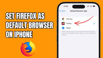 How to Set Firefox As Default Browser On iPhone