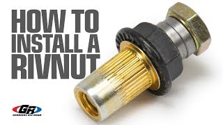 How To | Installing Rivnuts on your Jeep