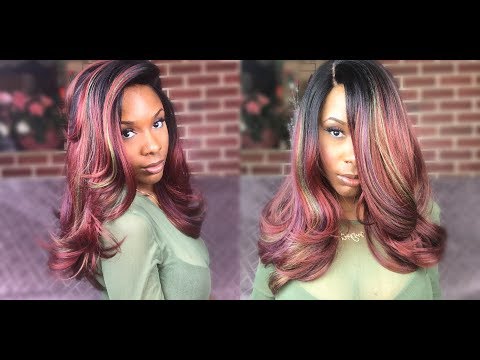 New & Improved : BOBBI BOSS PREMIUM SYNTHETIC SWISS LACE FRONT WIG - MLF157 LAYLA LACE *Hair So Fly