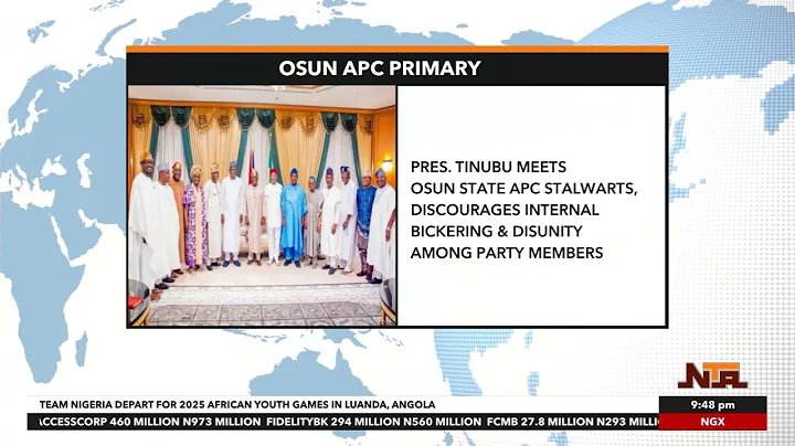 APC Osun State Meeting: Tinubu Calls for Consensus Among Aspirants