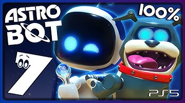 Astro Bot Walkthrough Part 7 - 100% (PS5) Slo-Mo Casino / Bathhouse Battle