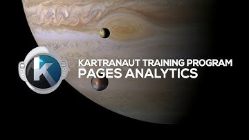 Pages Analytics - Taking a look at your analytics #Kartranaut