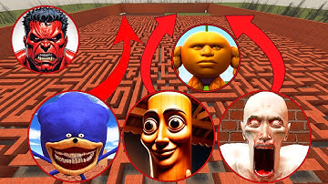 SCP-096 vs Shin Sonic vs READ HULK  vs Tung Tung Sahur | Who Wins the Epic Battle!?