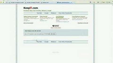 How to download videos from MySpace
