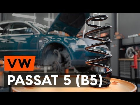 Как заменить пружину передней стойки амортизатора  VW PASSAT 5 (B5) [ВИДЕОУРОК AUTODOC]