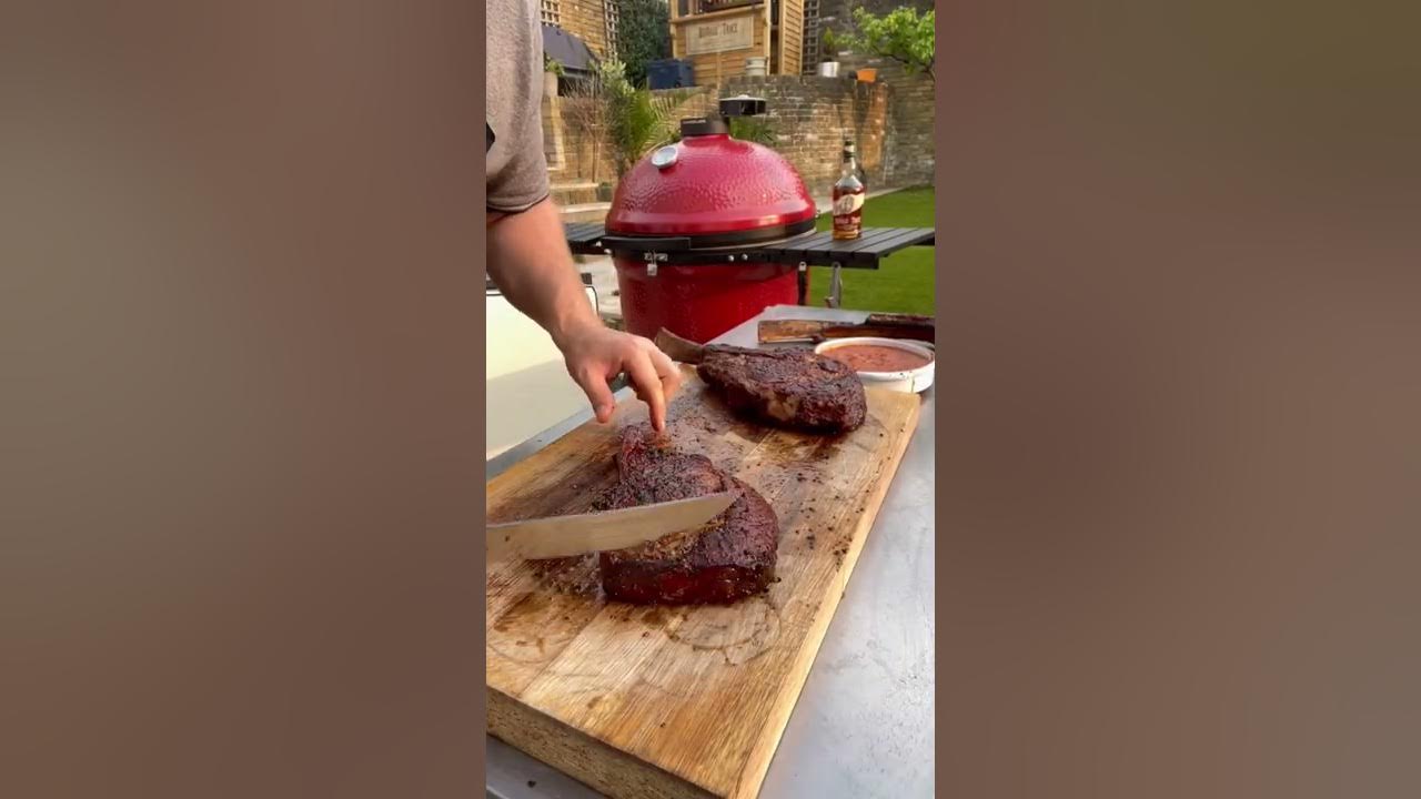How to carve a Tomahawk Steak YouTube
