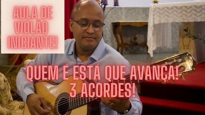 Violão Simplificado - Podes reinar - Ritmo Fácil 