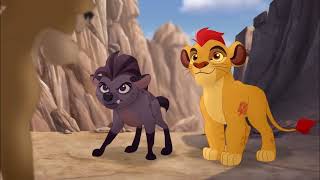 The Lion Guard Lions Of The Outlands - Kion Meets The Outsider Lions Scene [HD]