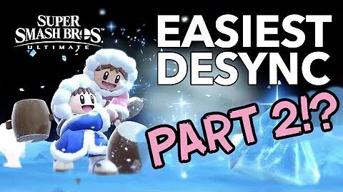 EASIEST DESYNC METHOD **EVEN EASIER!?** - Ice Climbers | Super Smash Bros. Ultimate