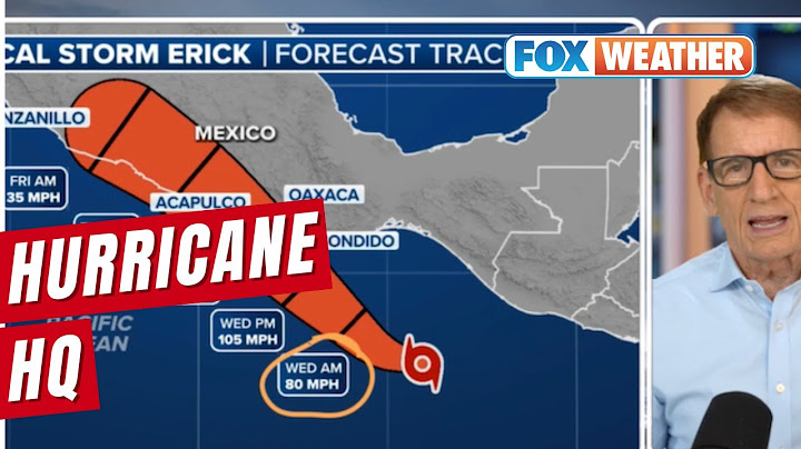 Tropical Storm Erick Takes Aim At Mexico, Forecast To Become Hurricane