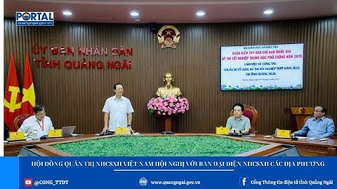 Bộ GD&ĐT kiểm tra công tác chuẩn bị kỳ thi tốt nghiệp THPT 2025 tại Quảng Ngãi