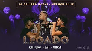 Video thumbnail of "LEGADO: Gaab, Rodriguinho e Ah!Mr.Dan - Já Deu Pra Notar / Melhor Eu Ir (part Ferrugem)[DVD AO VIVO]"