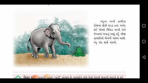 Gujarati Medium. Std-4. Sub-Environment. Chapter - 3. નંદુ સાથે એક દિવસ (Part - 1)