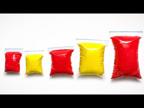 ASMR Clay Unboxing | From Small to Large - Super Satisfying Sounds | ASMR Clay