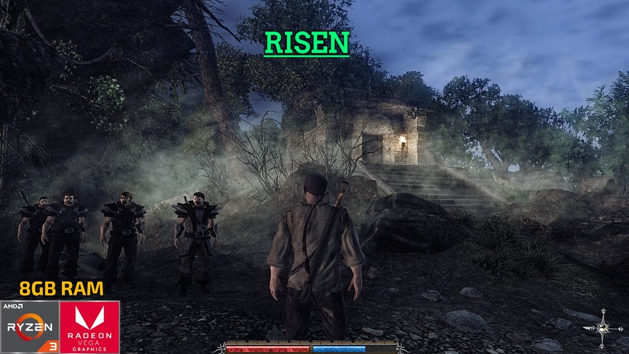 Risen Gameplay - AMD Ryzen 3 3200U, 8GB RAM, Vega 3! - YouTube