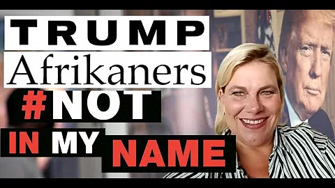 Afrikaners for Trump: The Truth About the Afrikaner Refugees