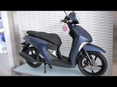 Yamaha Janus 125i Premium 2019  Matte Blue  Walkaround  YouTube