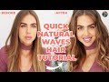 Natural Waves for Fine Hair Tutorial | My Everyday Easy Look For Volume