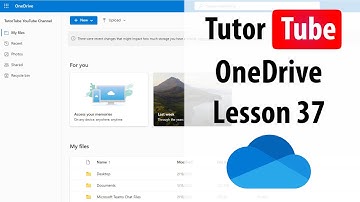 Microsoft OneDrive - Lesson 37 - Notification Settings