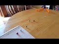 Intense marble run race with jump off the table