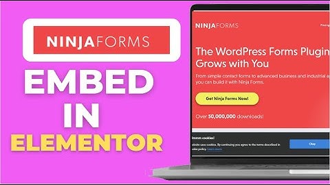 How to Embed Ninja Forms in Elementor Free & Pro