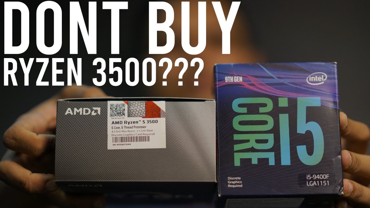 Ryzen 5 3500 vs