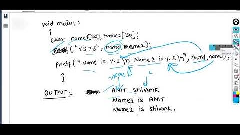 SAITM BCA 2ND Sem C Programming UNIT 4 Lecture No 18