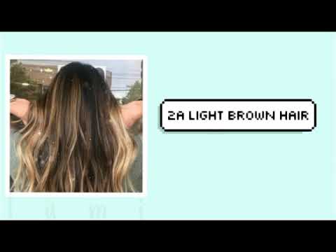 2a light brown hair ☆ lumi subliminals - YouTube