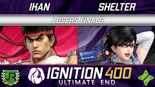 Ikan (Ryu) vs Shelter (Bayonetta) - Ignition #400: Ultimate End LOSERS FINALS