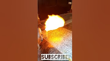 sanitizer spray and fire experiment |experiment with sanitizer spray and candle